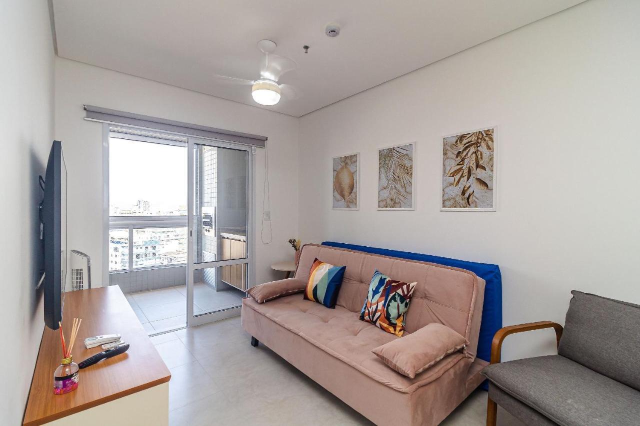 Apto Otima Localizacao A 100M Da Praia, Piscina, Ar Condicionado, Garagem E Portaria 24H 大普拉亚 外观 照片
