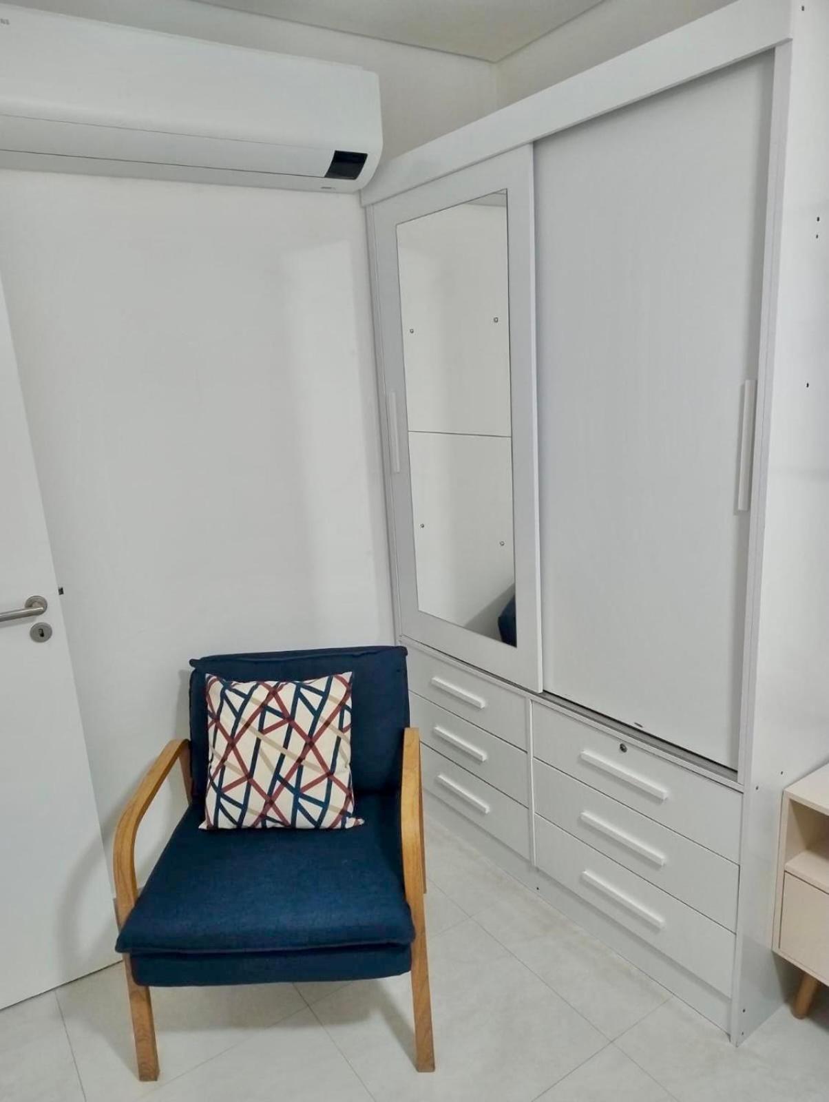 Apto Otima Localizacao A 100M Da Praia, Piscina, Ar Condicionado, Garagem E Portaria 24H 大普拉亚 外观 照片